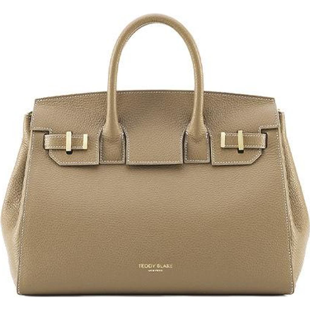 Teddy Blake Gigi Palmelatto Gold 13" In Beige