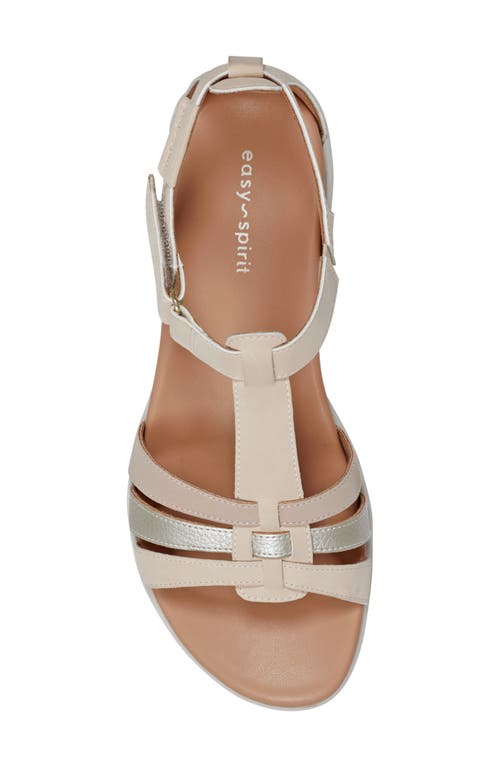 Shop Easy Spirit Leia Sandal In Light Natural