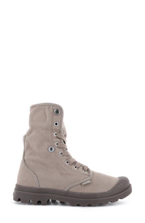 Palladium Baggy Bootie In Titanium/high Rise