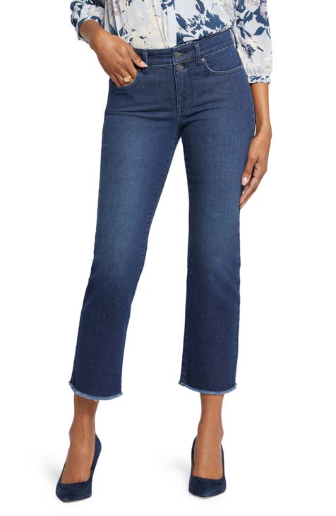 Bailey Relaxed Straight Jeans - Clean Brooke Blue | NYDJ