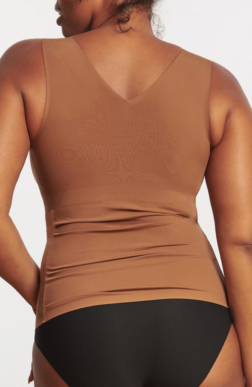 Shop Evelyn & Bobbie Smoothing Camisole In Clay