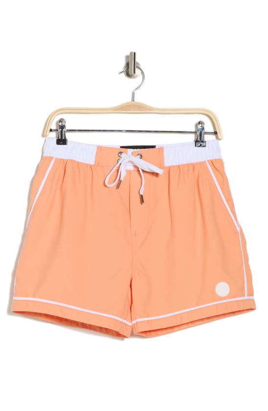 Shop Native Youth Swim Shorts In Orange