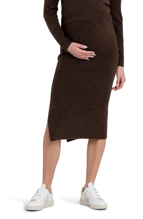 Ripe Maternity Dani Rib Stitch Skirt at Nordstrom,