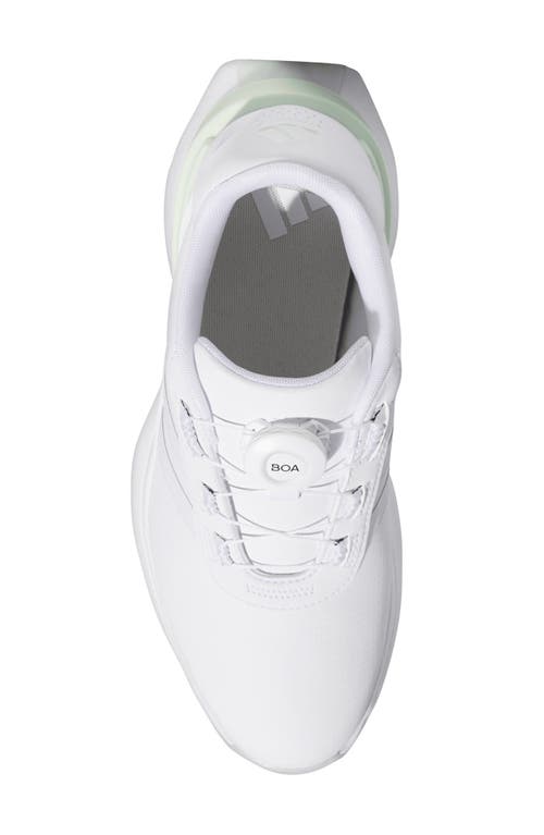 Shop Adidas Golf S2g Boa 24 Spikeless Golf Shoe In White/white/crystal Jade