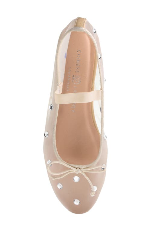 Shop Chinese Laundry Adette Mary Jane Ballet Flat In Ivory