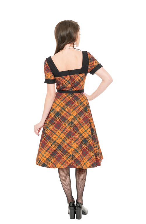 UNIQUE VINTAGE UNIQUE VINTAGE 1950S SWEETHEART NECKLINE SWING DRESS
