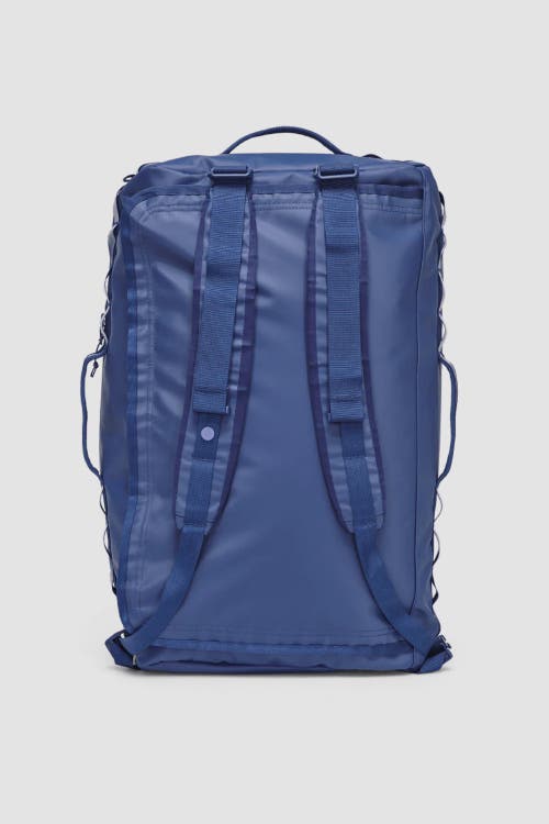 Baboon To The Moon Womens Navy Go Mini Woven Duffle Bag In Navy