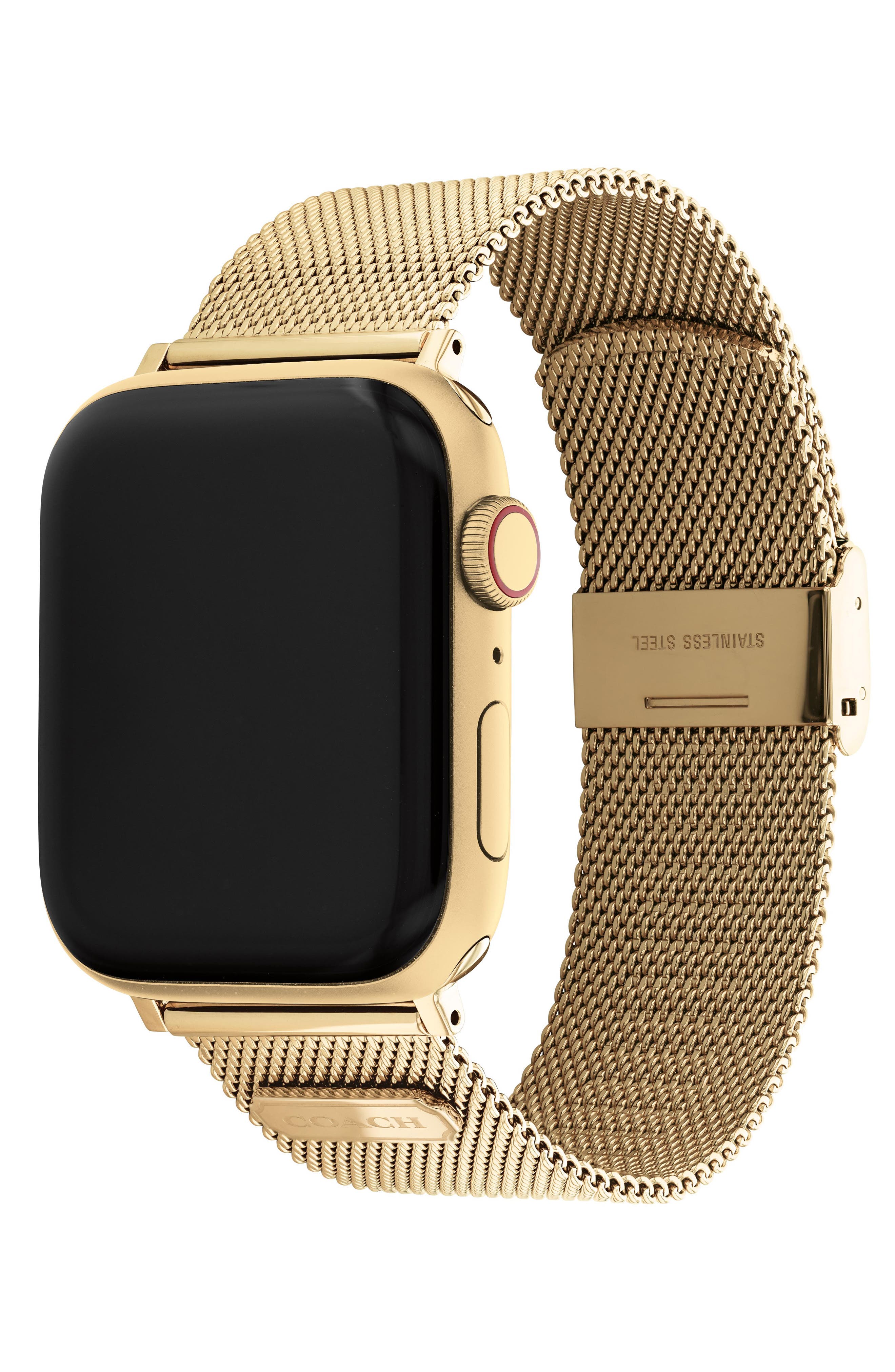COACH Mesh Bracelet Band for Apple 