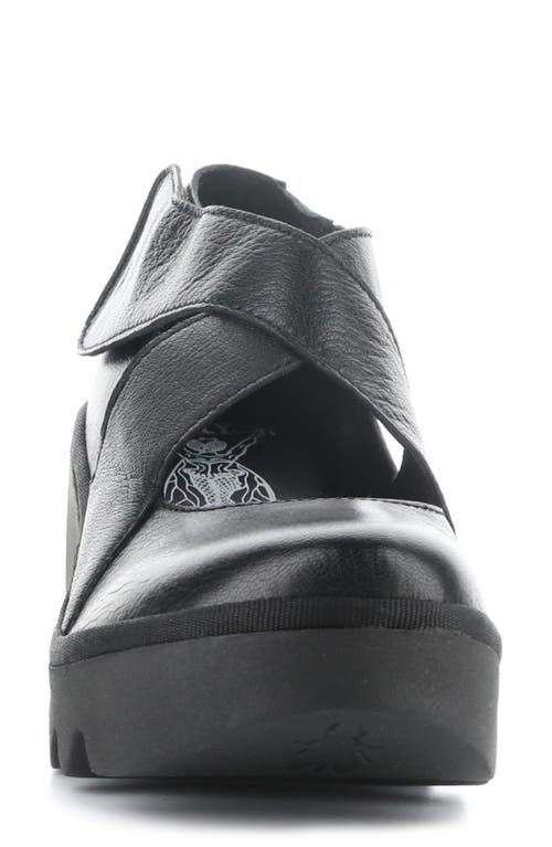 Shop Fly London Togo Loafer In Black Mousse