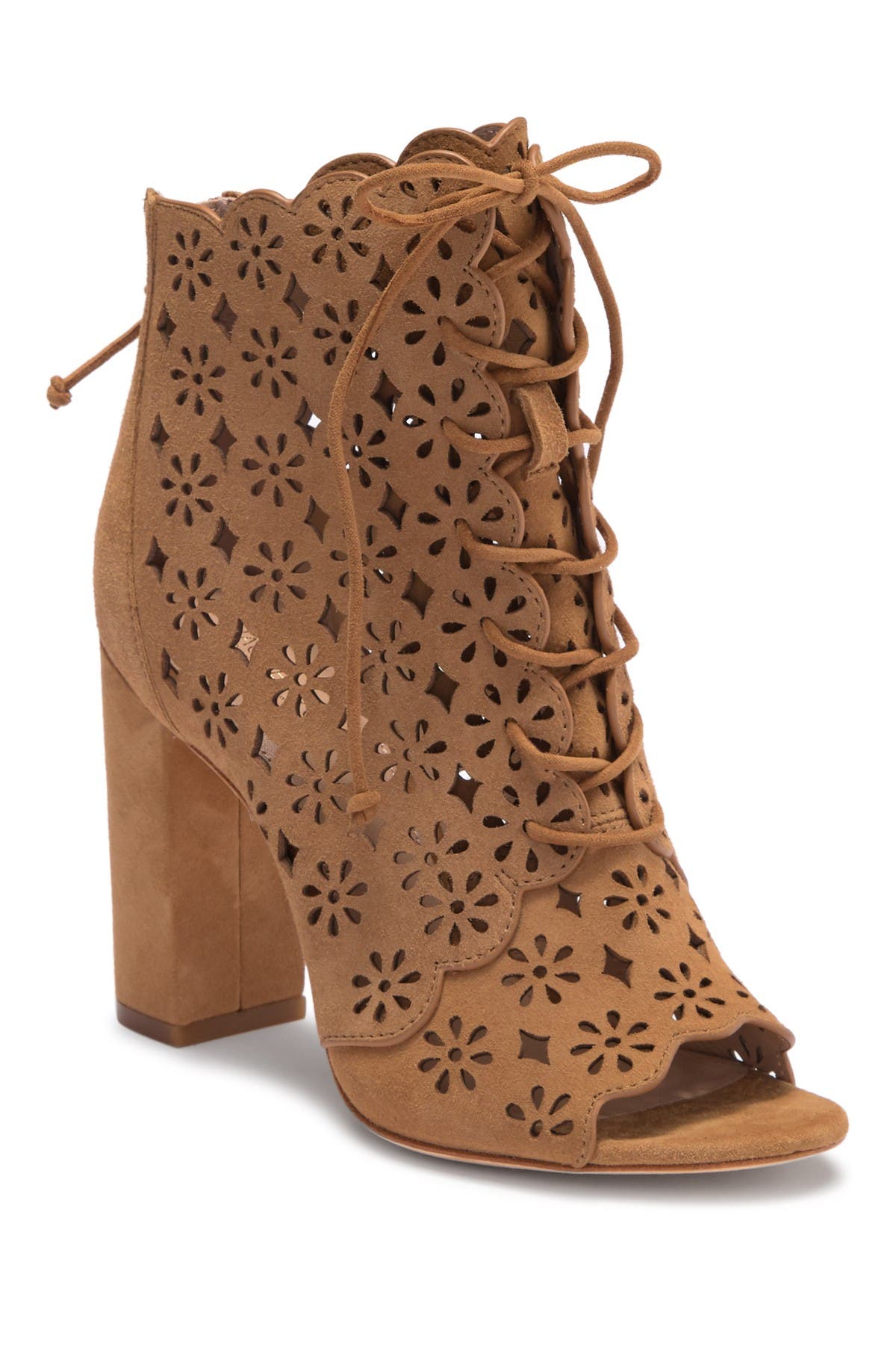 nordstrom rack peep toe booties