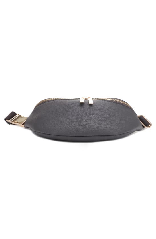 Shop Mali + Lili Lydia Recycled Vegan Leather Sling Bag In Mushroom