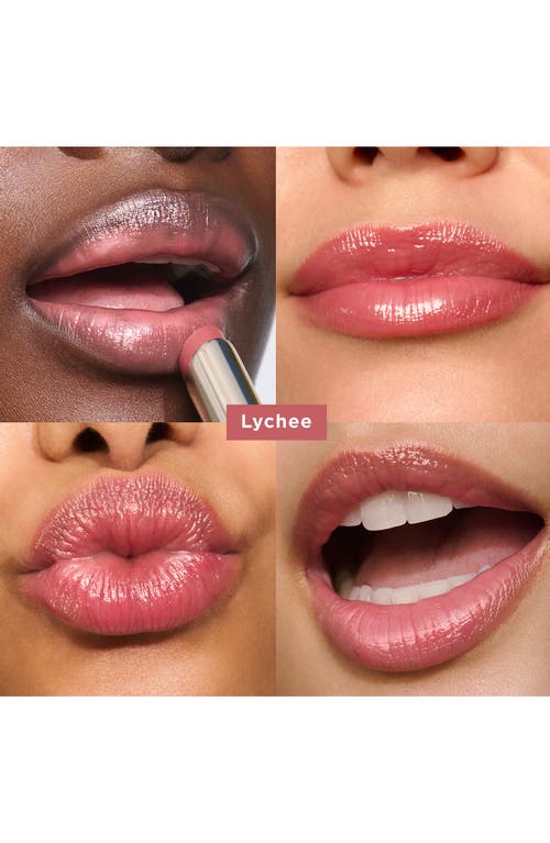 Clarins Hydrating Peptide & Plumping Lip Oil Balm In Lychee