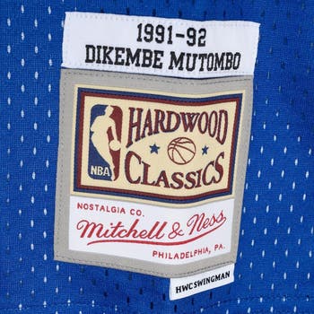Mitchell & Ness Swingman Jersey Denver Nuggets 1991-92 Dikembe Mutombo-  Basketball Store