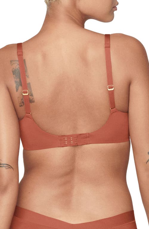 Shop Cuup The Scoop Underwire Microfiber Bra In Clay