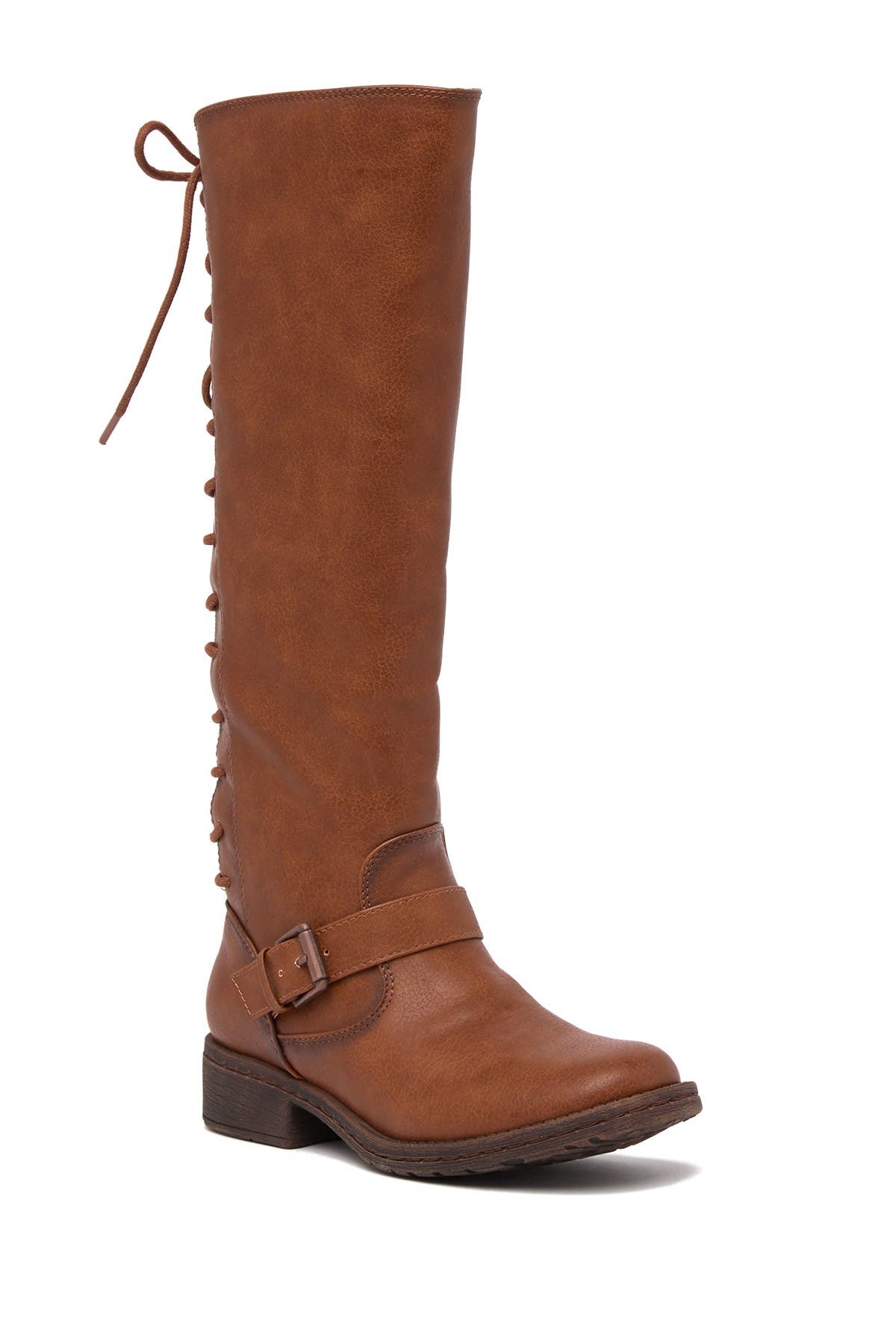 women's selden back lace tall boot