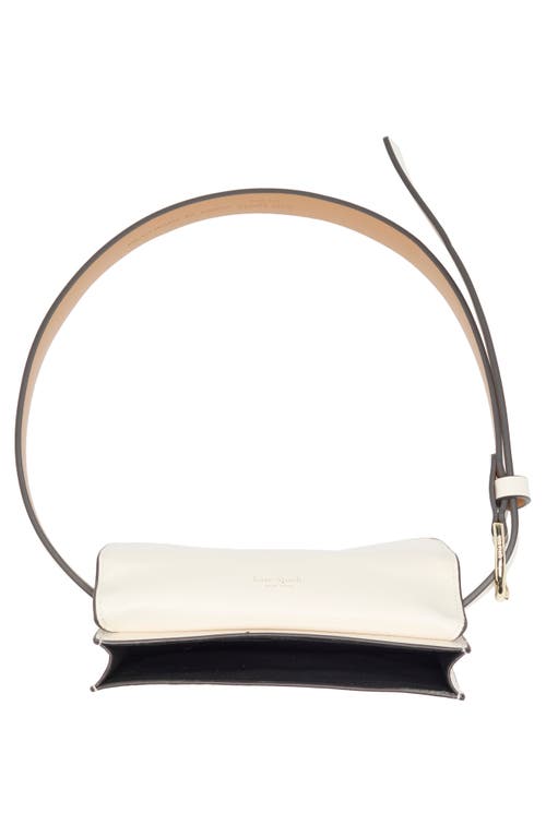 Shop Kate Spade New York Bow Belt Bag In Parchment