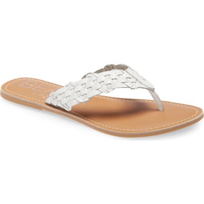 Beach By Matisse Make Waves Flip Flop, White