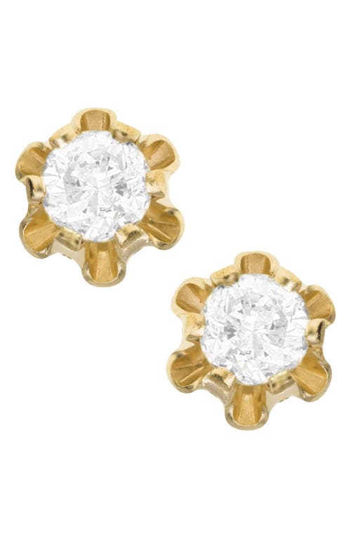 Mignonette 14k Gold & Diamond Earrings at Nordstrom