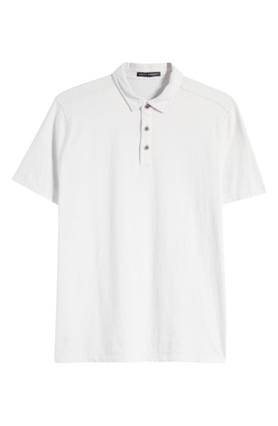 Shop Robert Barakett Orson Cotton Polo In Stone