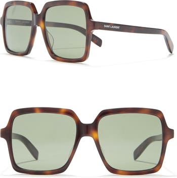 Saint Laurent 56mm Oversized Square Sunglasses | Nordstromrack