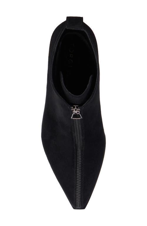 Torgeis Marion Wedge Ankle Boot In Black