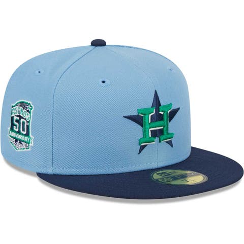 Houston Astros Pro Standard 2017 World Series Double City Pink Undervisor  Snapback Hat - White/Navy