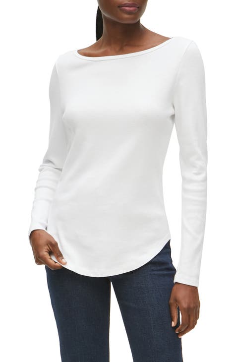 white long sleeve shirts | Nordstrom