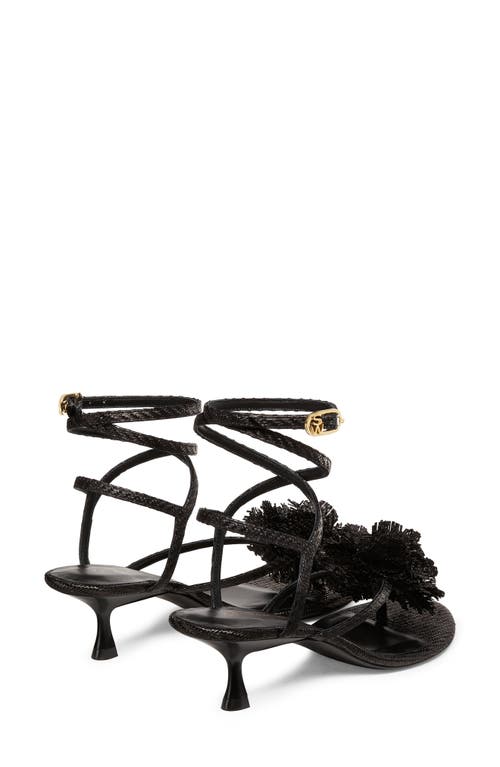 Shop Stuart Weitzman Belize 50 Sandal In Black