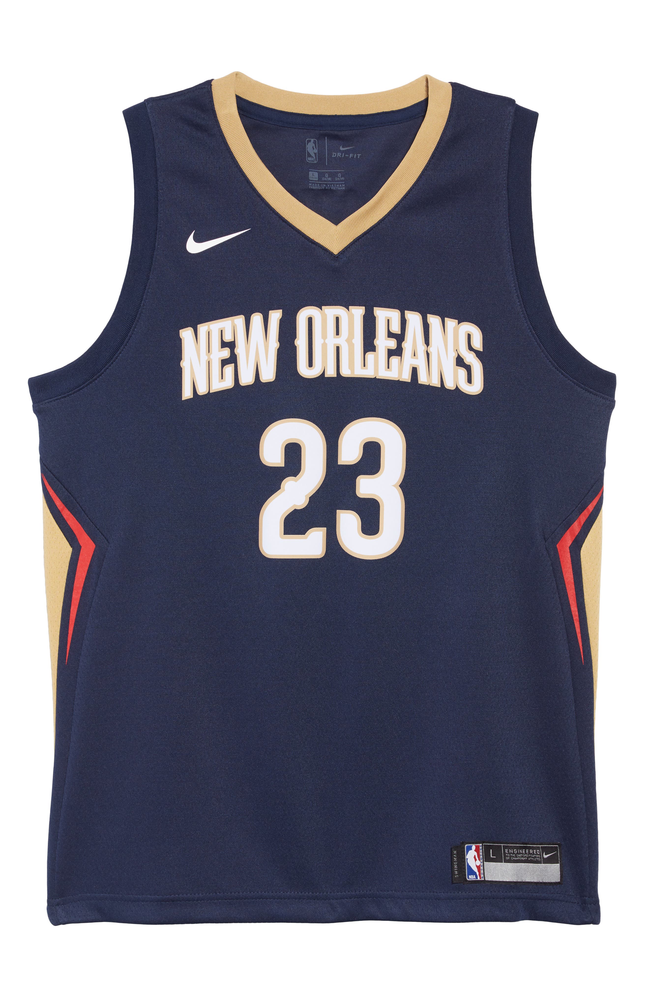 new orleans basketball shirt