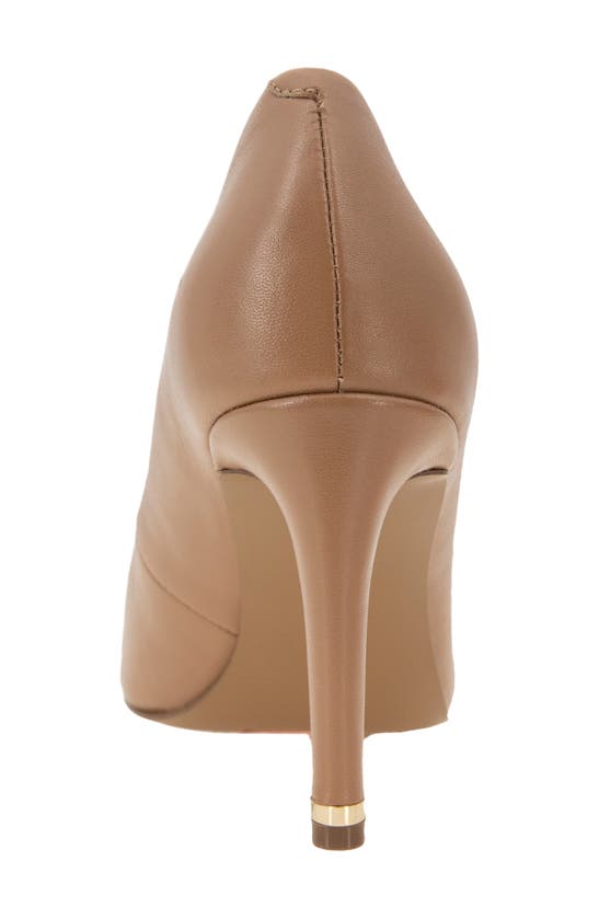 Kenneth Cole Aundrea Pointed Toe Pump In Latte