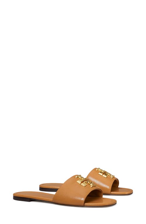 Shop Tory Burch Eleanor Slide Sandal In Caramel Corn