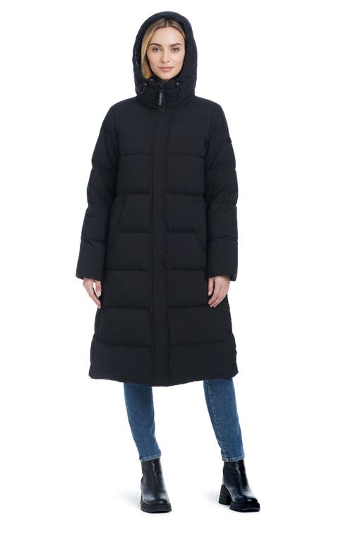 Shop Sanctuary Kayla Quilted 700 Fill Power Down Coat In Black