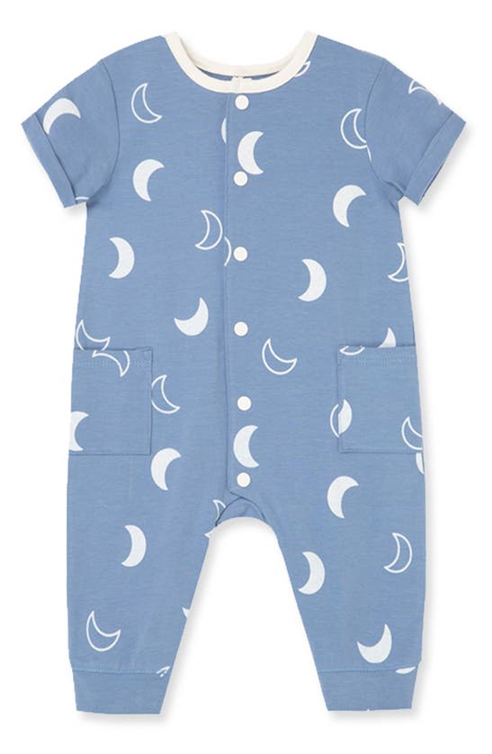 Focus Babies' Night Sky Print Coverall In Blue