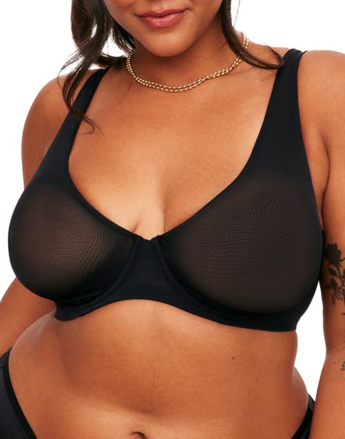 Shop Adore Me Ivy Unlined Triangle Bra In Black