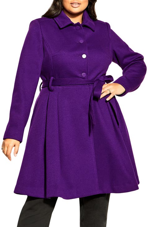 Women's Purple Coats Nordstrom