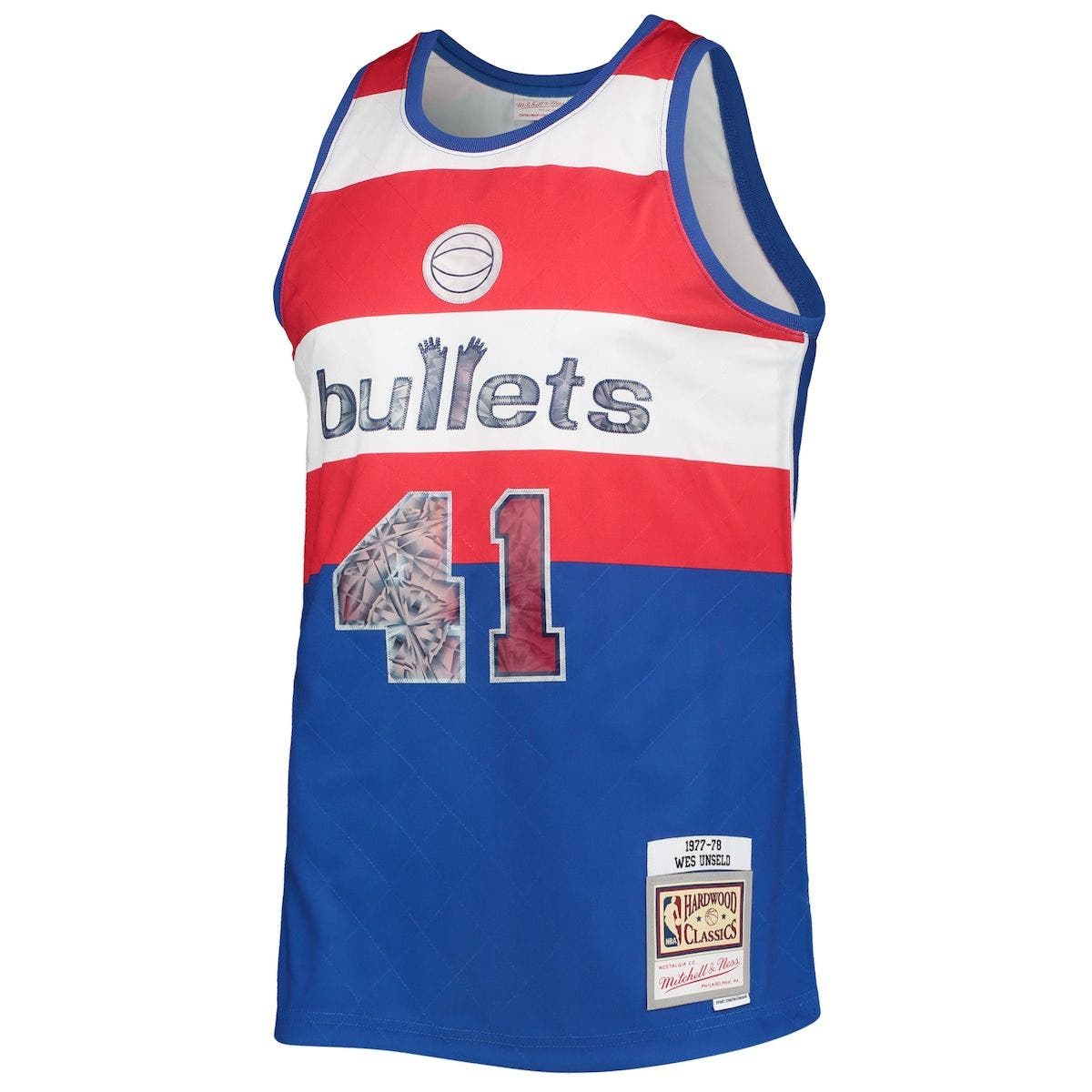 wes unseld bullets jersey