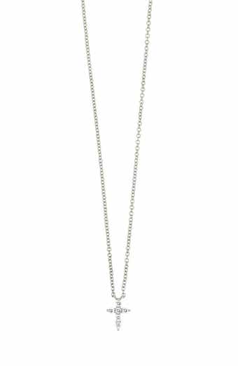 Diamond cross necklace nordstrom Clearance