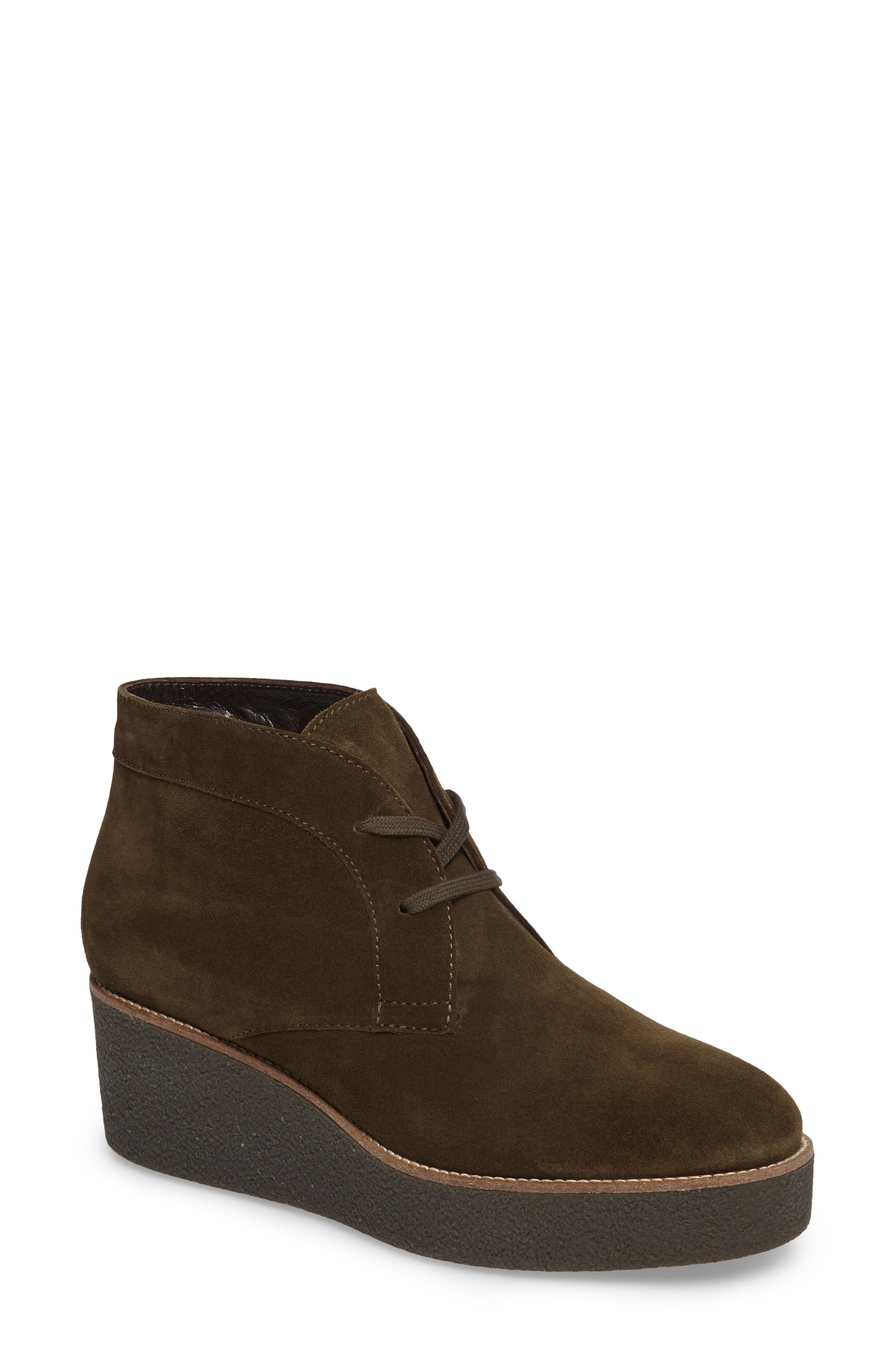 aquatalia wedge bootie