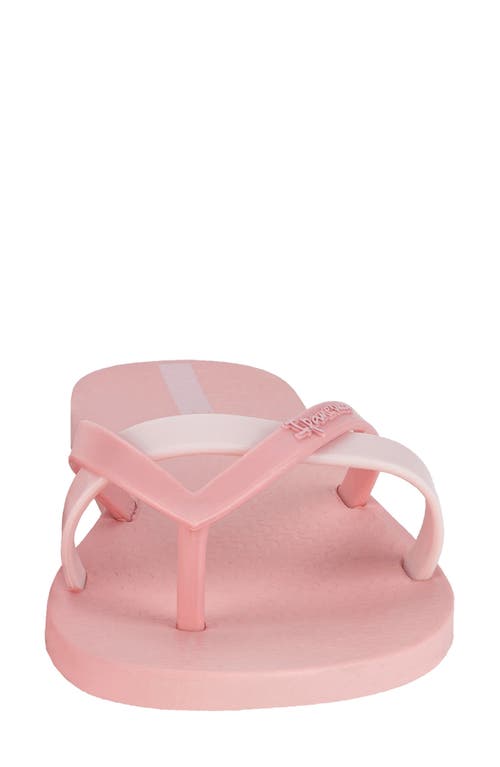 Shop Ipanema 'kirei Silk' Flip Flop In Pink/white