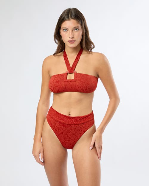 ONIA ONIA POPPY BIKINI TOP 