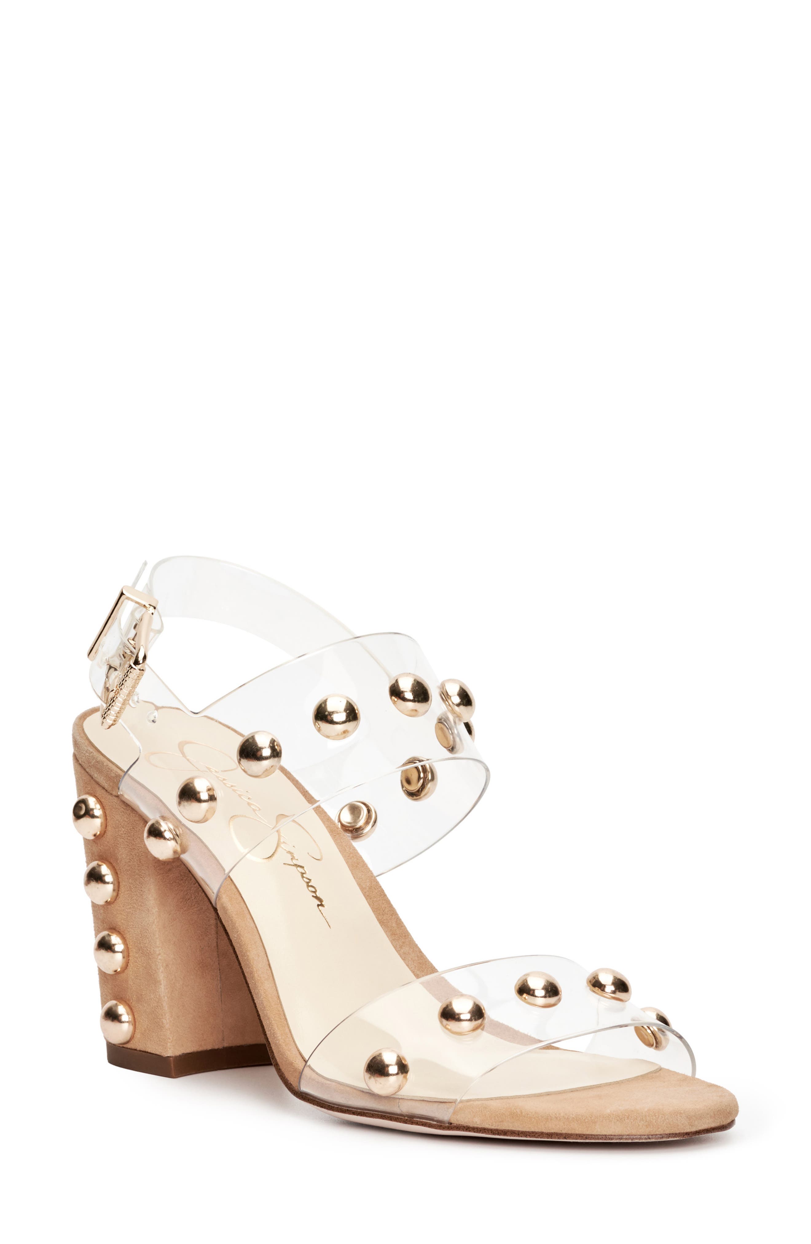 jessica simpson studded sandals