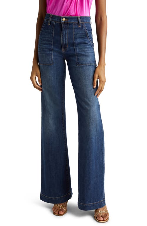 Ramy Brook Clifford Wide Leg Jeans in Medium Wash at Nordstrom, Size 30