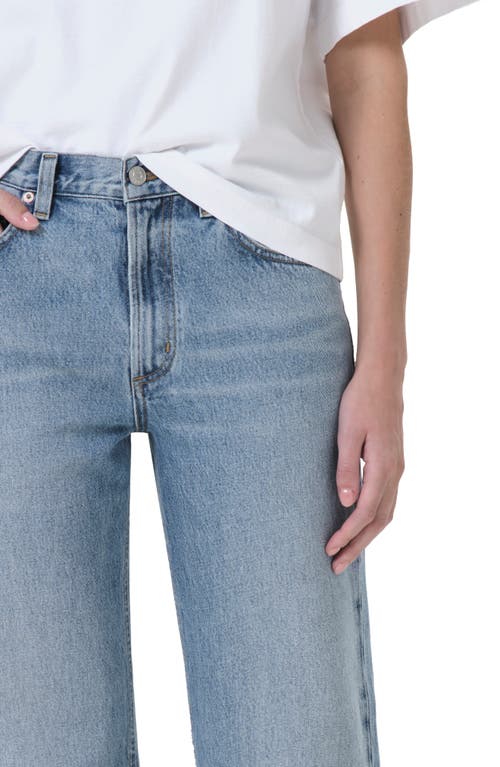 Shop Agolde Valen High Waist Ankle Straight Leg Jeans In Harmonic