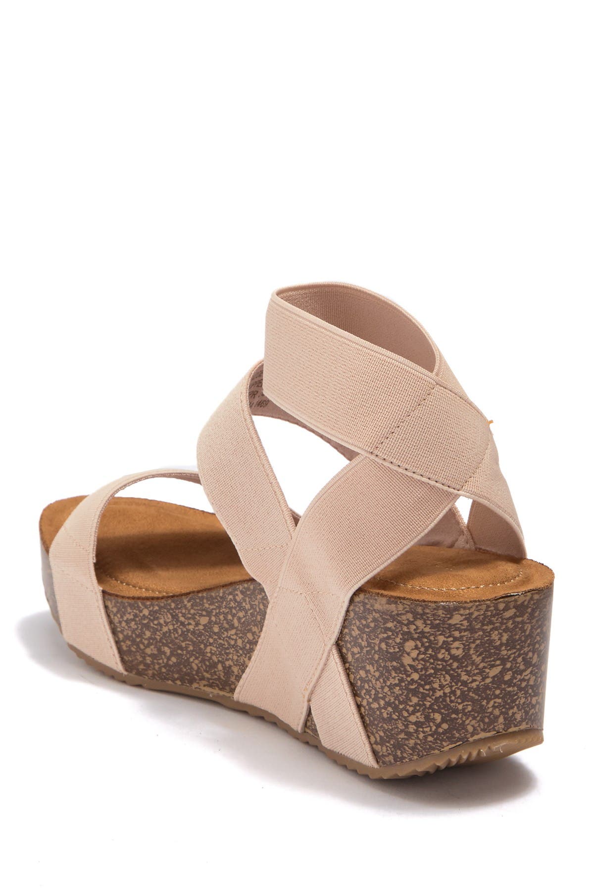 madden girl zoeyy cork wedge sandal