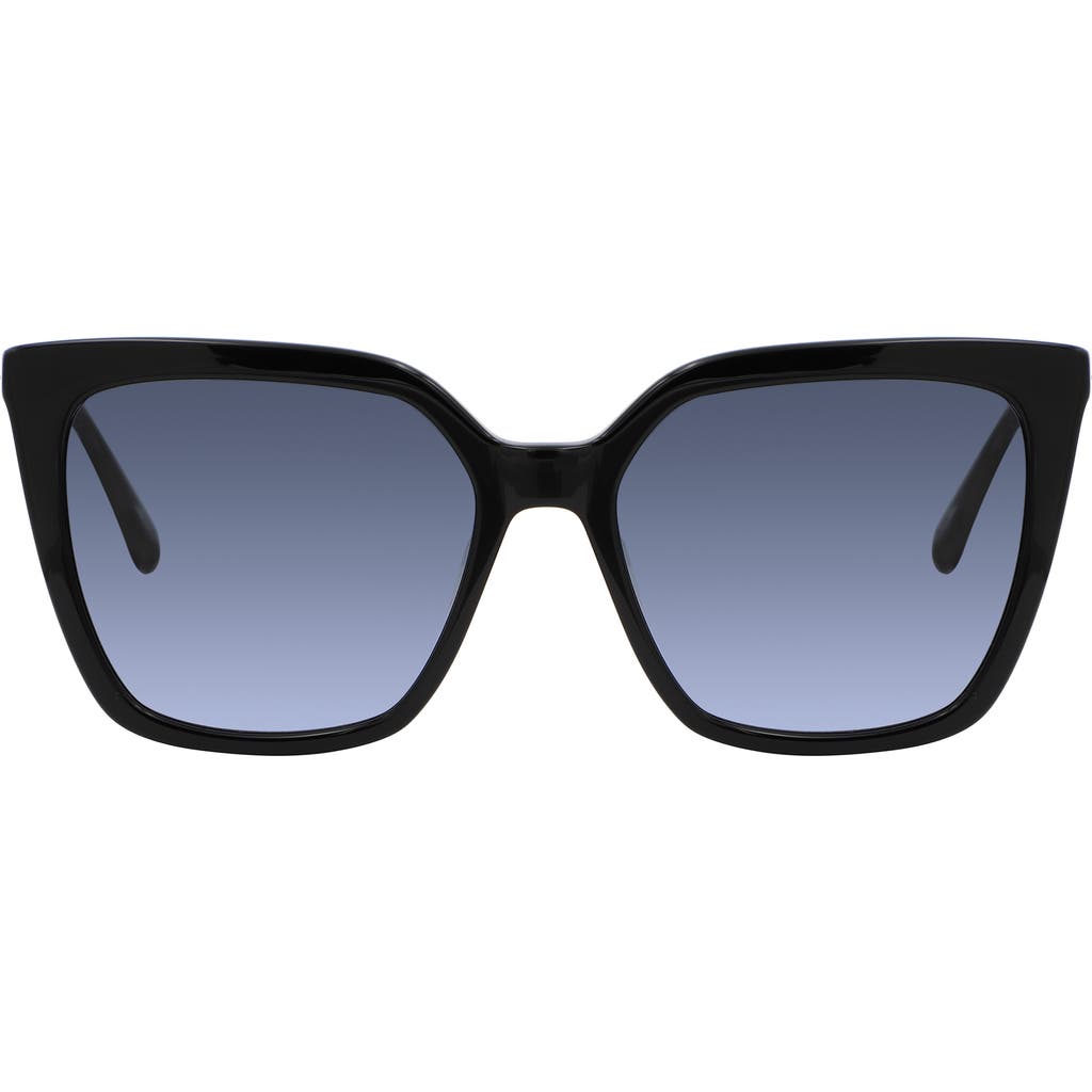 KATE SPADE KATE SPADE NEW YORK MARLOWE 55MM GRADIENT SQUARE SUNGLASSES