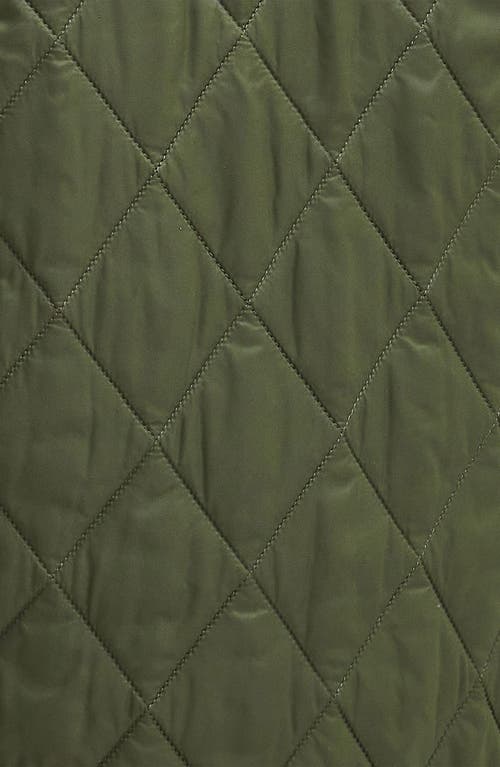 Barbour Delphinium Quilted Jacket In Olive