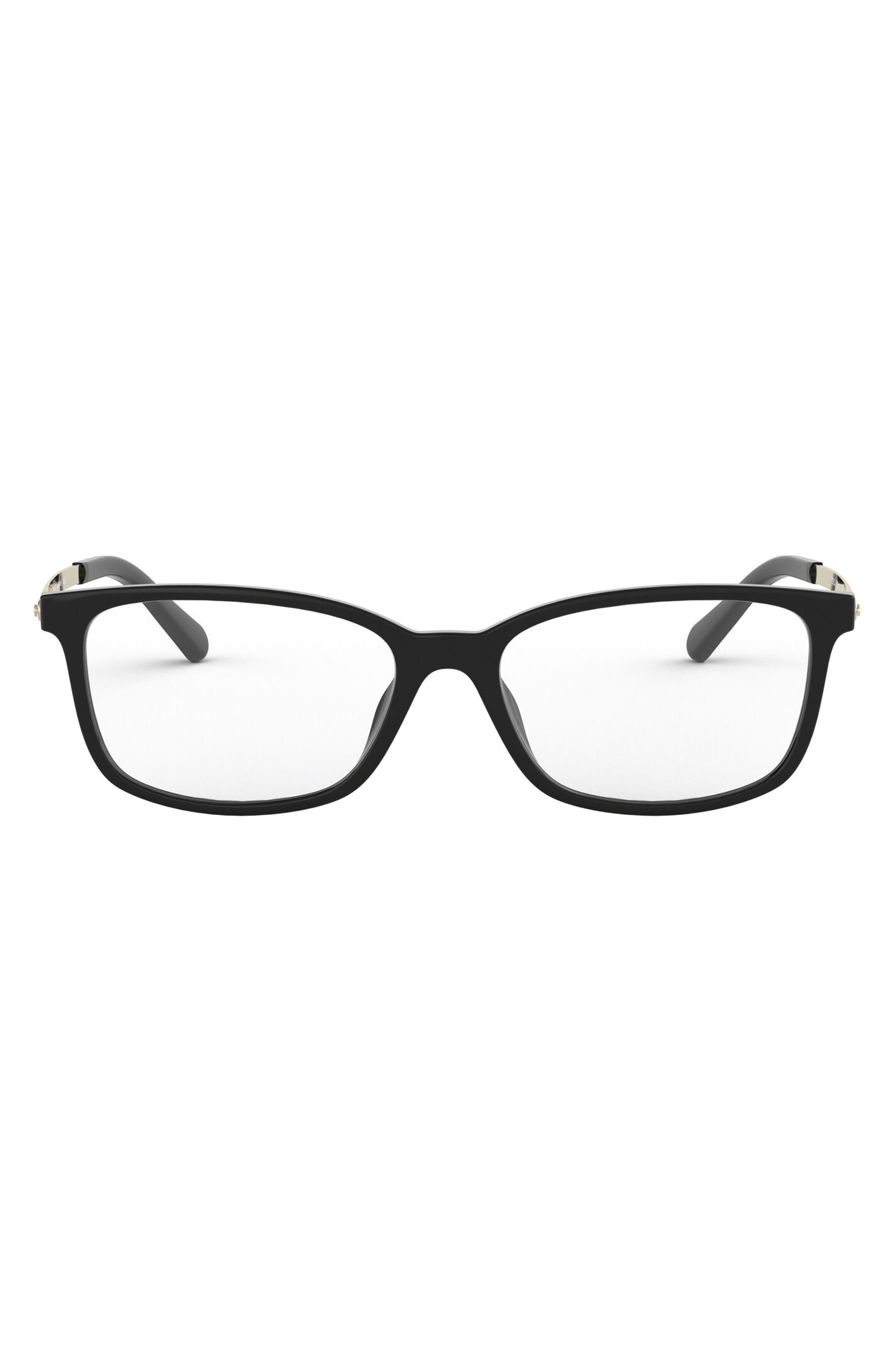 female rectangle glasses