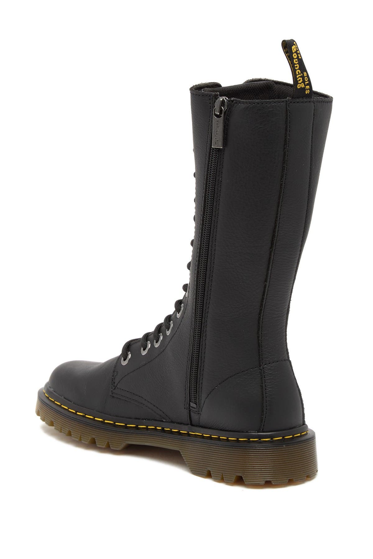 dr martens tall lace up boot