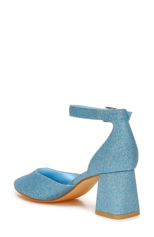 London Rag Taznia Ankle Strap Pump In Blue
