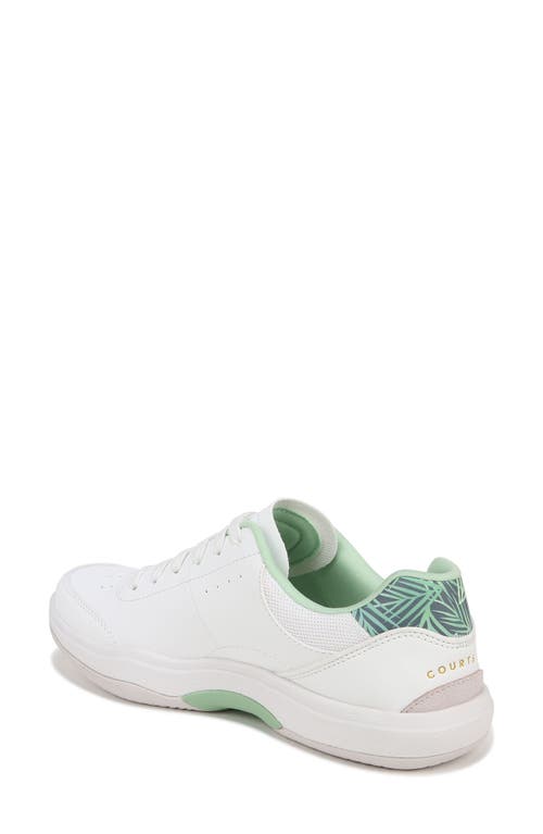 Shop Ryka Rykä Courtside Pickleball Sneaker In White/green